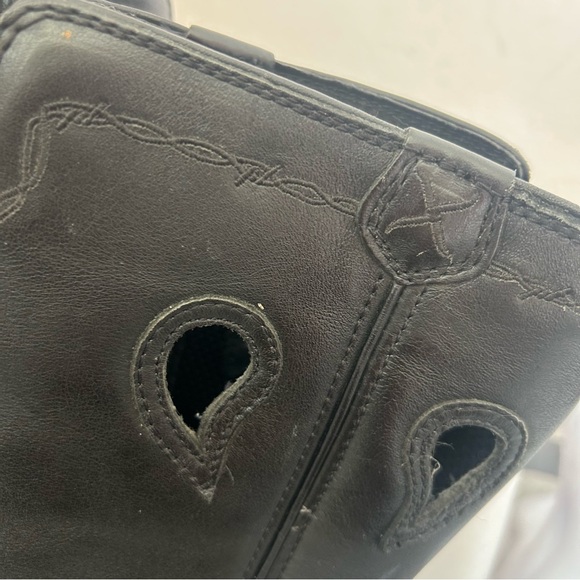 TWISTED X Ruff Stock 13" Western Square Toe Harness Boots Womens Size 8.5 EUC - Picture 5 of 11